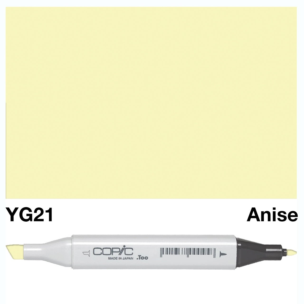 Copic Classic Marker YG21 Anise - theartshop.com.au
