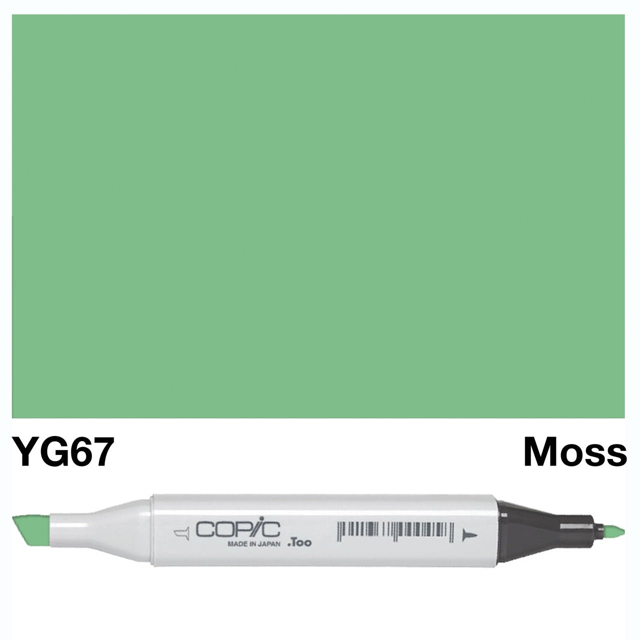 Copic Classic Marker YG67 Moss - theartshop.com.au