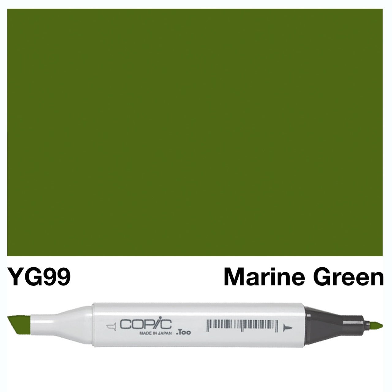 Copic Classic Marker YG99 Marine Green - theartshop.com.au