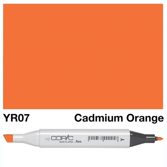 Copic Classic Marker YR07 Cadmium Orange - theartshop.com.au