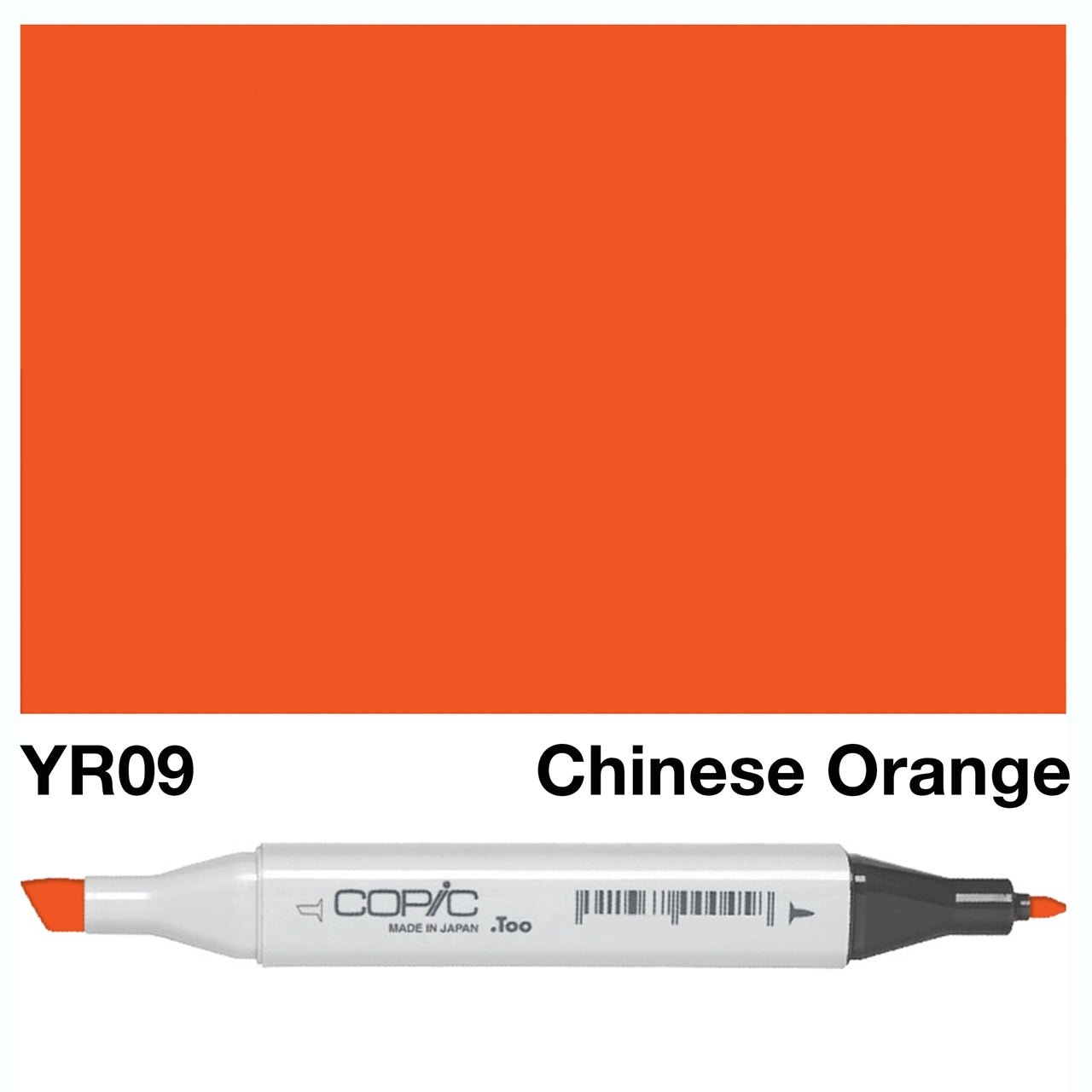Copic Classic Marker YR09 Chinese Orange - theartshop.com.au