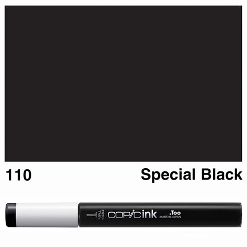 Copic Ink 12ml 110 Special Black - theartshop.com.au