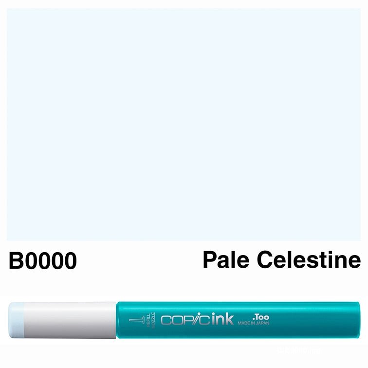 Copic Ink 12ml B0000 Pale Celestine - theartshop.com.au