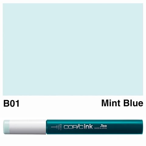 Copic Ink 12ml B01 Mint Blue - theartshop.com.au