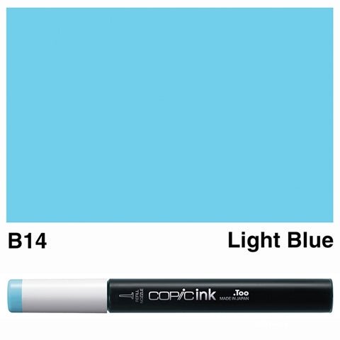 Copic Ink 12ml B14 Light Blue - theartshop.com.au