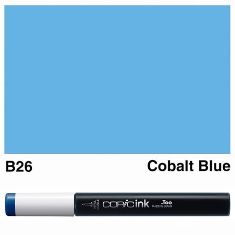 Copic Ink 12ml B26 Cobalt Blue - theartshop.com.au