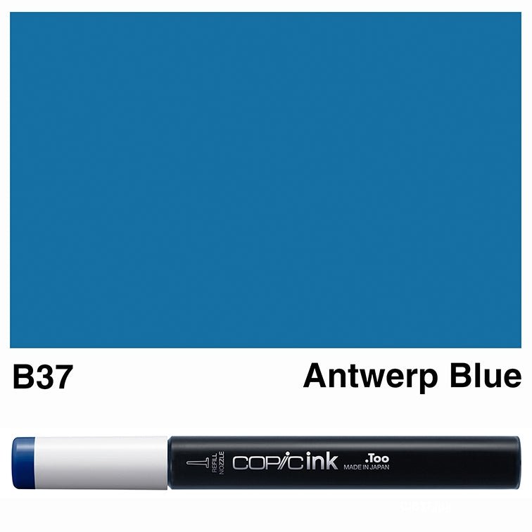 Copic Ink 12ml B37 Antwerp Blue - theartshop.com.au