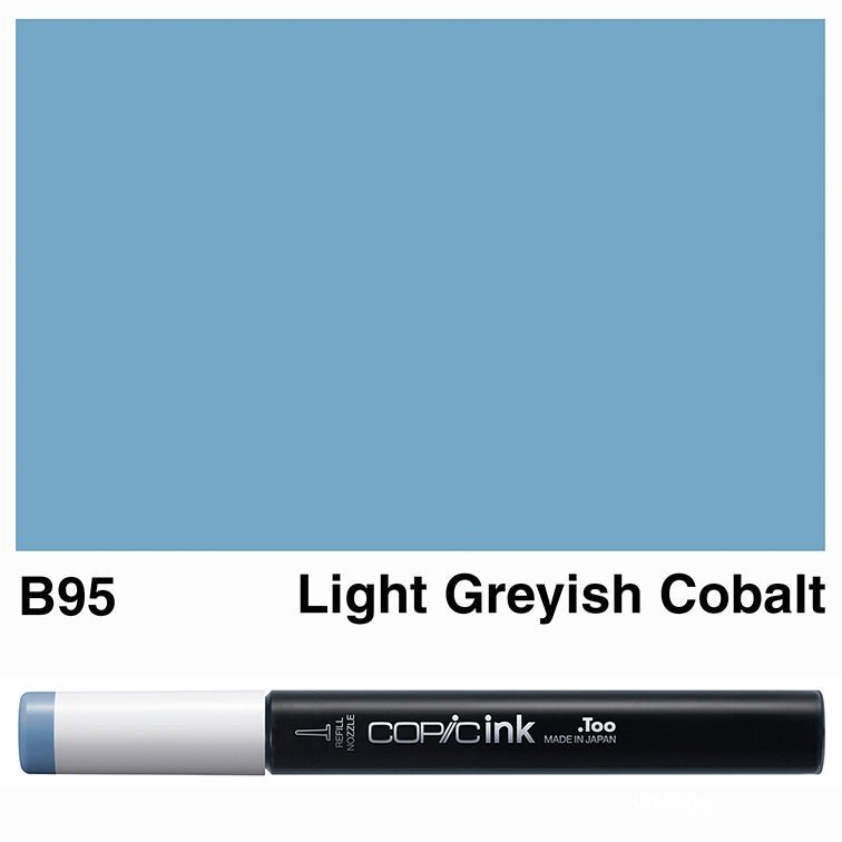 Copic Ink 12ml B95 Light Grayish Cobalt - theartshop.com.au