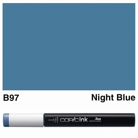 Copic Ink 12ml B97 Night Blue - theartshop.com.au