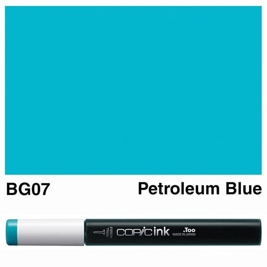 Copic Ink 12ml BG07 Petroleum Blue - theartshop.com.au