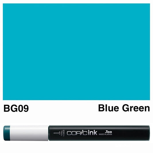 Copic Ink 12ml BG09 Blue Green - theartshop.com.au