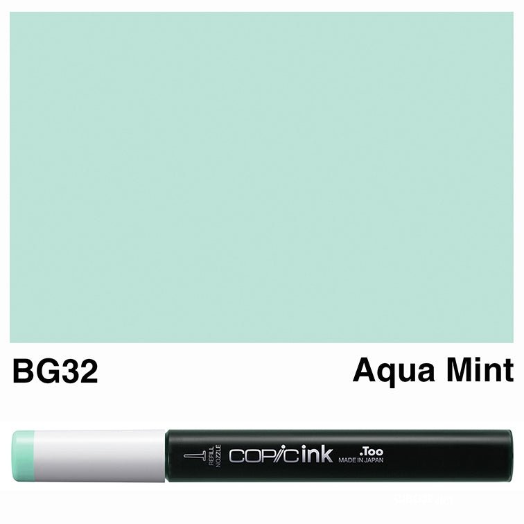 Copic Ink 12ml BG32 Aqua Mint - theartshop.com.au