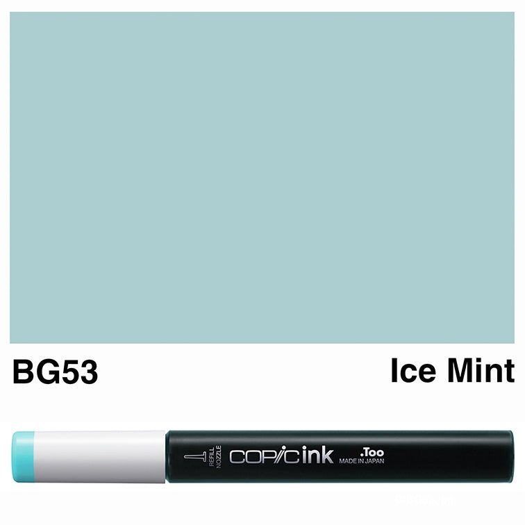 Copic Ink 12ml BG53 Ice Mint - theartshop.com.au