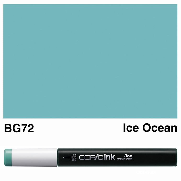 Copic Ink 12ml BG72 Ice Ocean - theartshop.com.au