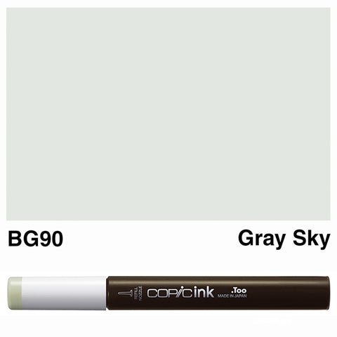 Copic Ink 12ml BG90 Gray Sky - theartshop.com.au