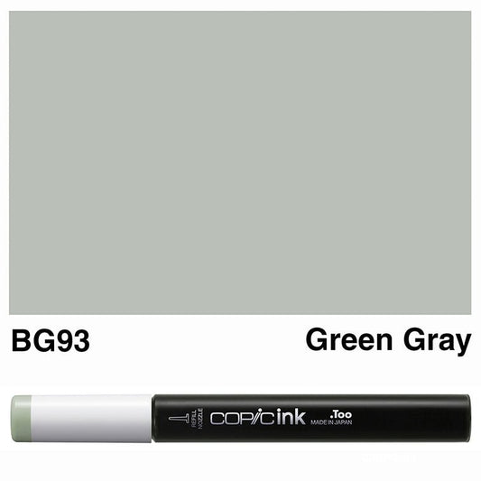 Copic Ink 12ml BG93 Green Gray - theartshop.com.au