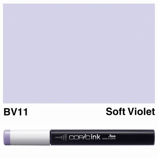 Copic Ink 12ml BV11 Soft Violet - theartshop.com.au