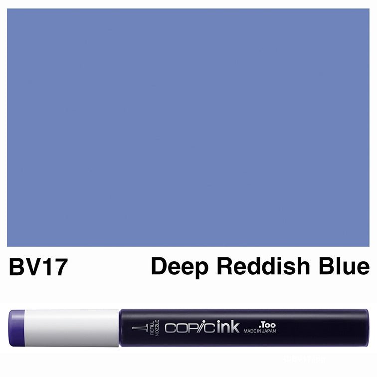 Copic Ink 12ml BV17 Deep Reddish Blue - theartshop.com.au