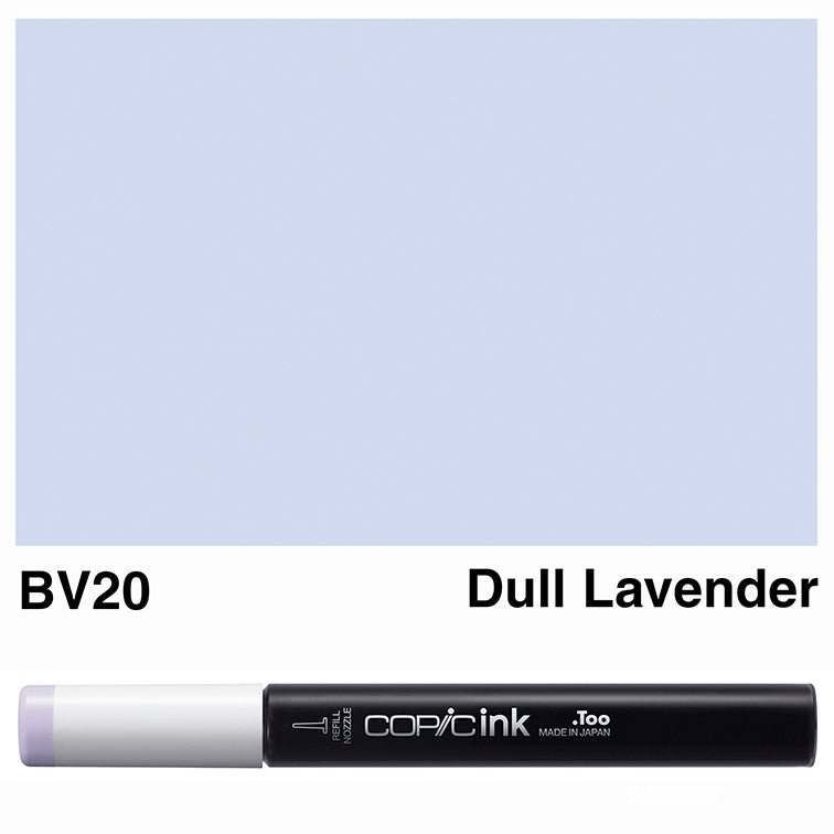 Copic Ink 12ml BV20 Dull Lavender - theartshop.com.au