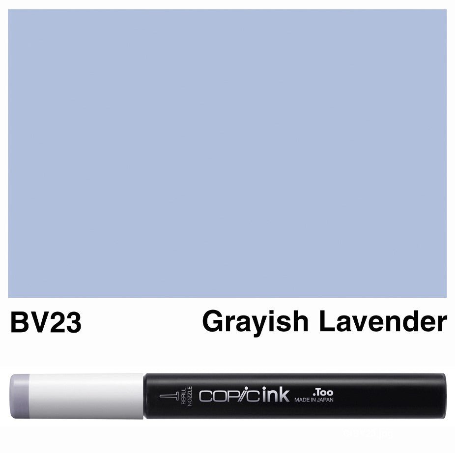 Copic Ink 12ml BV23 Grayish Lavender - theartshop.com.au