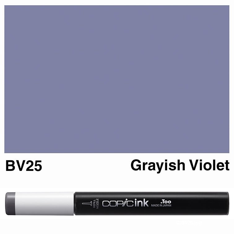 Copic Ink 12ml BV25 Grayish Violet - theartshop.com.au