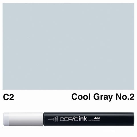 Copic Ink 12ml C2 Cool Gray No.2 - theartshop.com.au