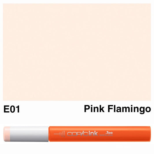 Copic Ink 12ml E01 Pink Flamingo - theartshop.com.au