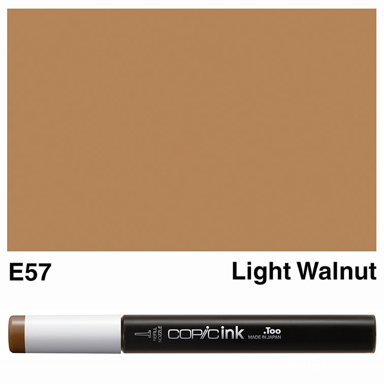 Copic Ink 12ml E57 Light Walnut - theartshop.com.au