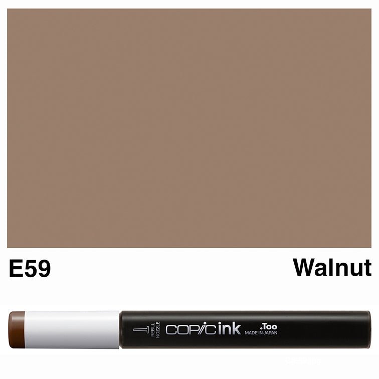 Copic Ink 12ml E59 Walnut - theartshop.com.au