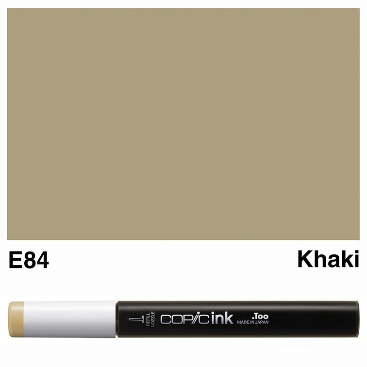 Copic Ink 12ml E84 Khaki - theartshop.com.au