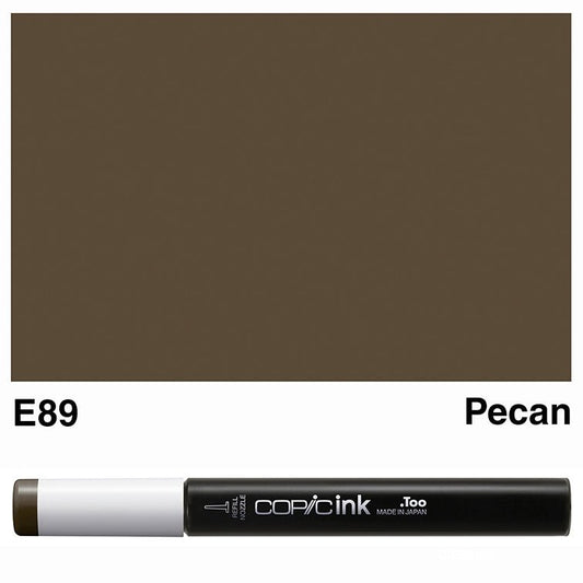 Copic Ink 12ml E89 Pecan - theartshop.com.au