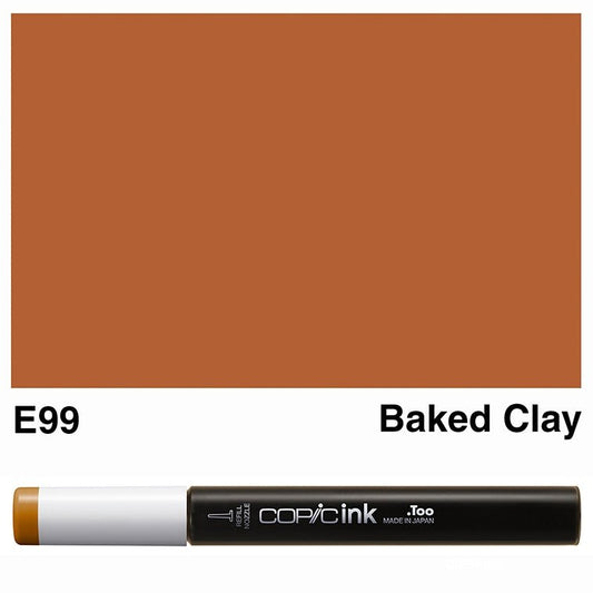 Copic Ink 12ml E99 Baked Clay - theartshop.com.au