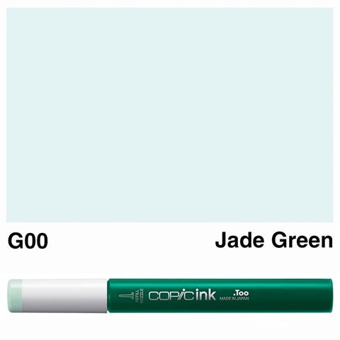 Copic Ink 12ml G00 Jade Green - theartshop.com.au