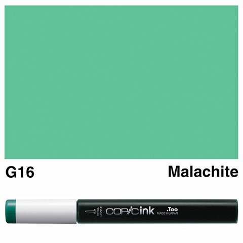 Copic Ink 12ml G16 Malachite - theartshop.com.au