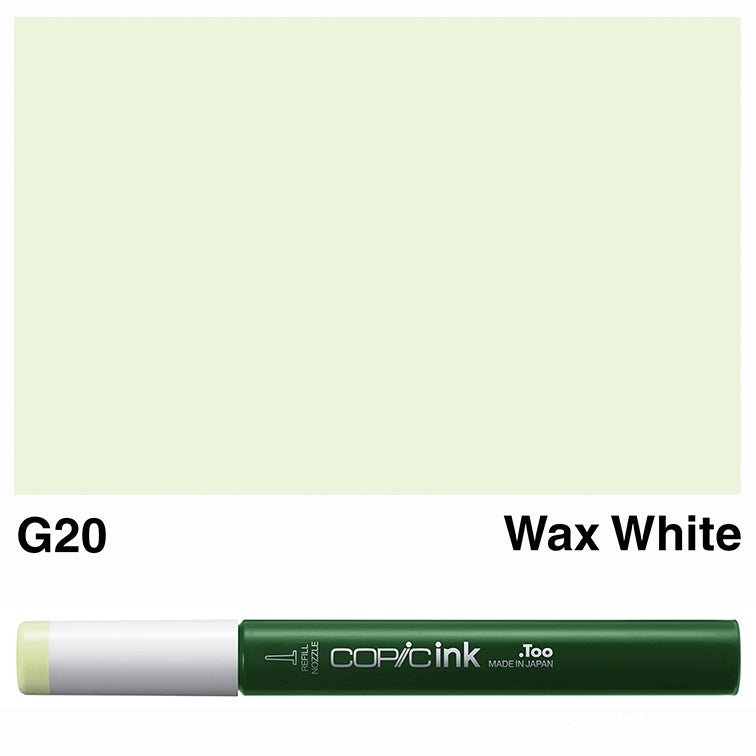 Copic Ink 12ml G20 Wax White - theartshop.com.au