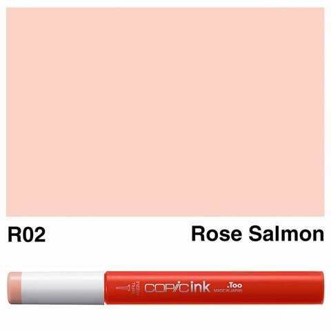 Copic Ink 12ml R02 Rose Salmon - theartshop.com.au