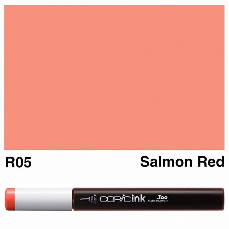 Copic Ink 12ml R05 Salmon Red - theartshop.com.au