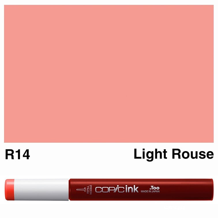 Copic Ink 12ml R14 Light Rouge - theartshop.com.au