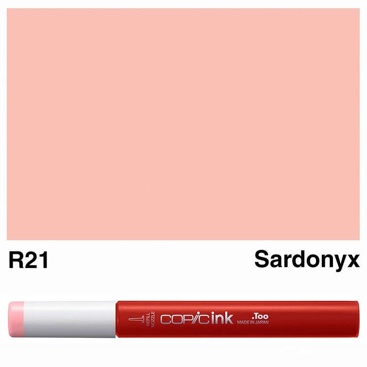 Copic Ink 12ml R21 Sardonyx - theartshop.com.au