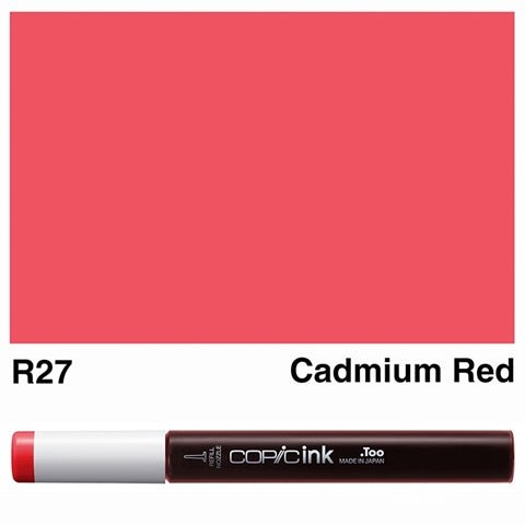 Copic Ink 12ml R27 Cadmium Red - theartshop.com.au