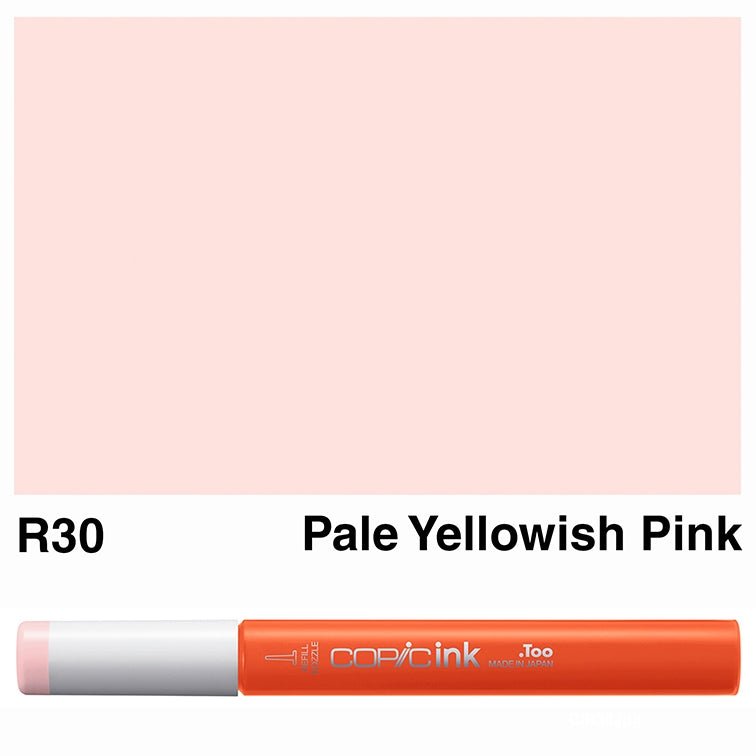 Copic Ink 12ml R30 Pale Yellowish Pink - theartshop.com.au