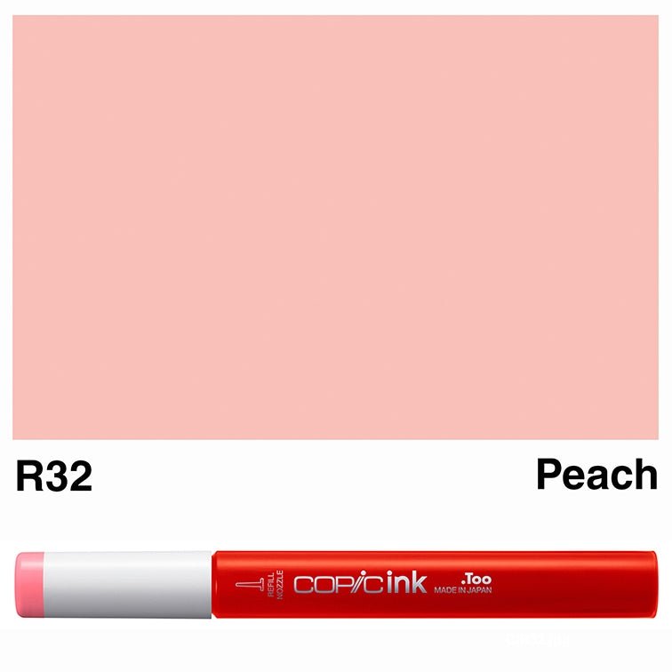 Copic Ink 12ml R32 Peach - theartshop.com.au
