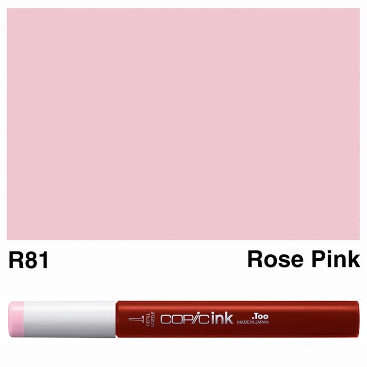 Copic Ink 12ml R81 Rose Pink - theartshop.com.au