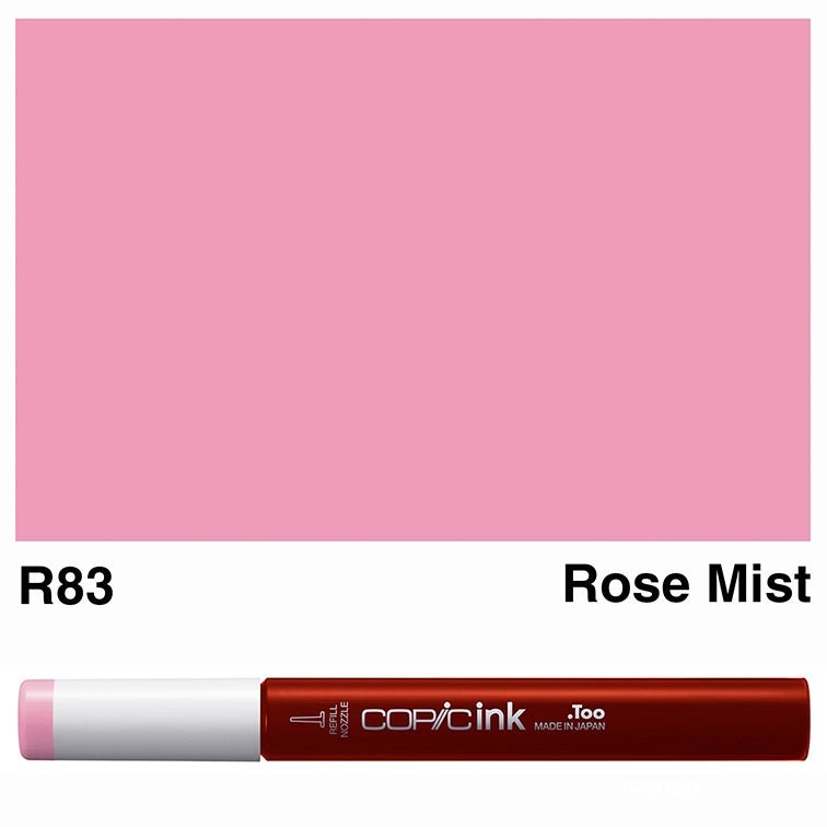 Copic Ink 12ml R83 Rose Mist - theartshop.com.au