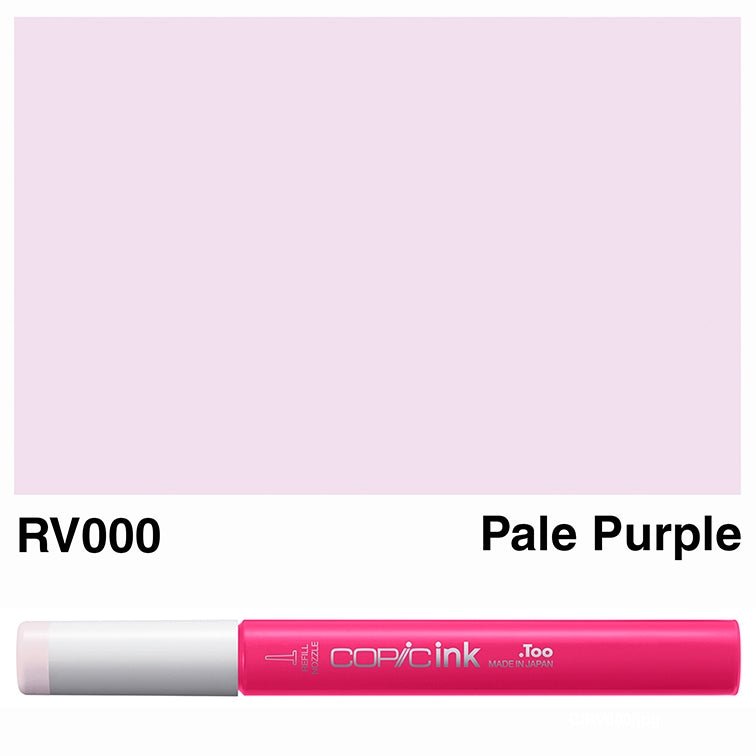 Copic Ink 12ml RV000 Pale Purple - theartshop.com.au