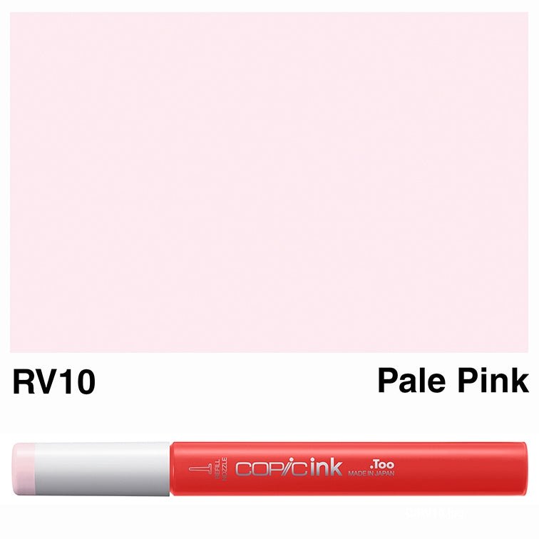 Copic Ink 12ml RV10 Pale Pink - theartshop.com.au