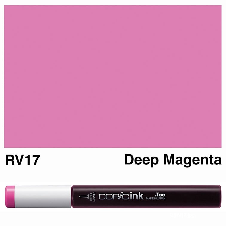 Copic Ink 12ml RV17 Deep Magenta - theartshop.com.au