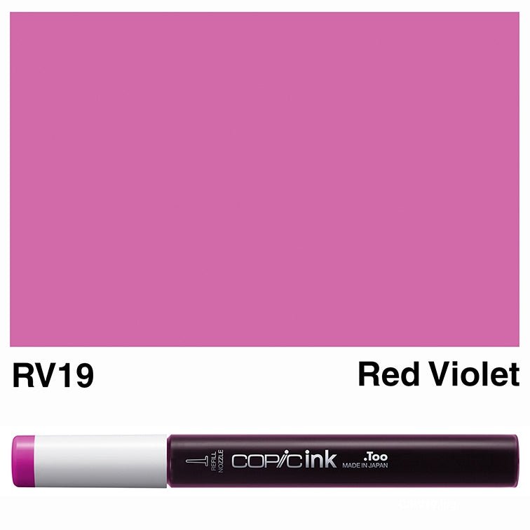 Copic Ink 12ml RV19 Red Violet - theartshop.com.au