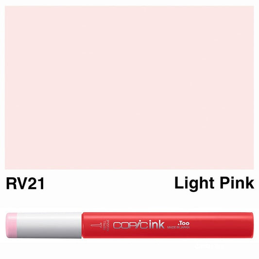 Copic Ink 12ml RV21 Light Pink - theartshop.com.au