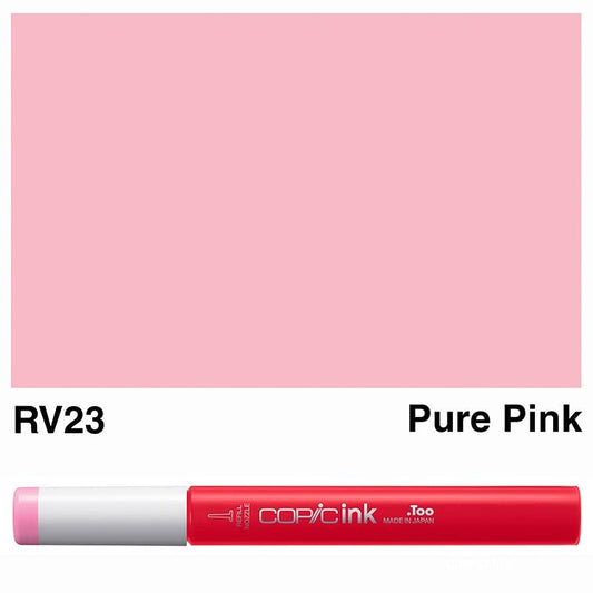 Copic Ink 12ml RV23 Pure Pink - theartshop.com.au